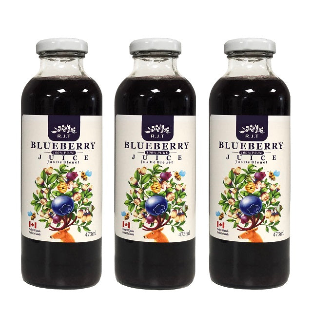 RJT blueberry 100% Pure Juice-Only for Great Vancouver Area